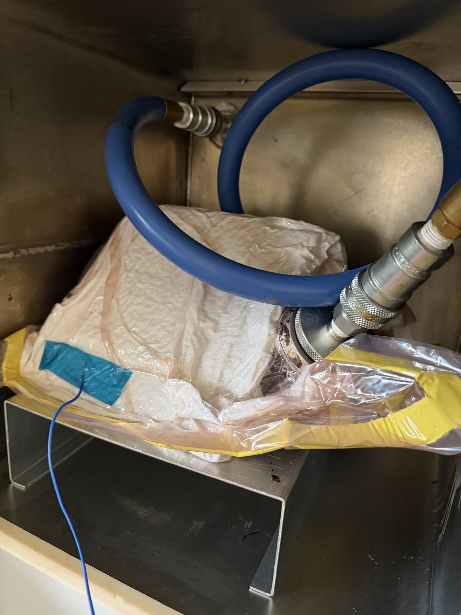 Lab Oven to Composite Vacuum Oven Conversion