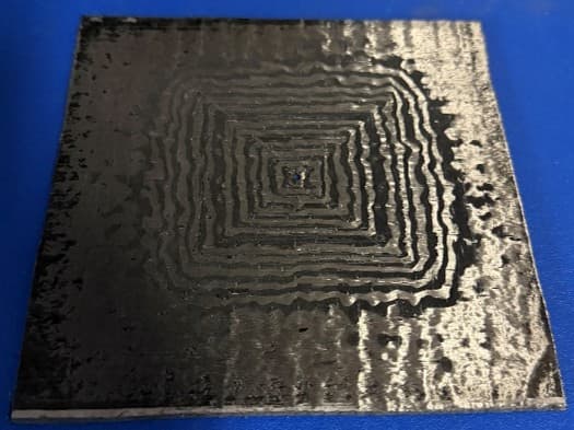Scarf repair preparation with heated press for direct heat and pressure application